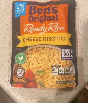 Ben's Original Ready Rice Cheese Risotto, 8.5 Oz