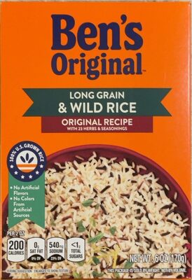 Long Grain & Wild Original Recipe Flavored Grains
