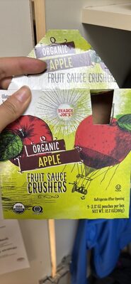 Trader Joe's, Fruit Sauce Crushers, Apple