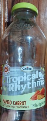 Mango Carrot Juice Drink, Mango; Carrot