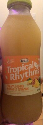 Pineapple Ginger Juice Drink, Pineapple; Ginger
