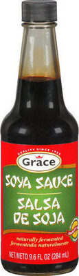 Grace Soya Sauce, 9.6 Fl Oz
