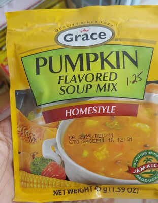 Pumpkin Flavored Homestyle Soup Mix, Pumpkin