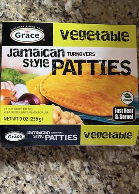 Vegetable Jamaican Style Turnovers Patties