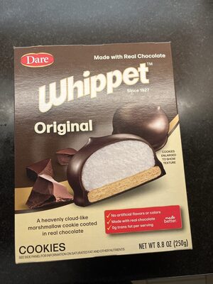 Original Pure Chocolate Whippet Cookies, Original