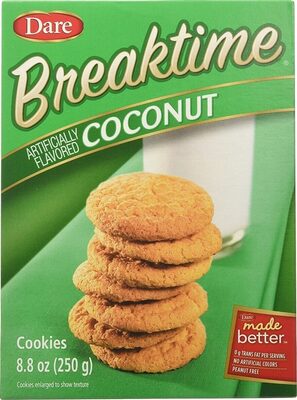 Dare, Breaktime, Cookies, Coconut