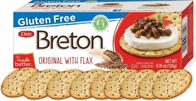 Flax & Sea Salt Gluten Free Crackers, Flax & Sea Salt