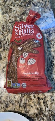 Squirrelly Sprouted Whole Grain Bread Stuffed With Sesame And Sunflower Seeds, Squirrelly