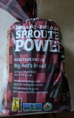 Heritage Grain Organic Sprouted Whole Grain Bread, Heritage Grain