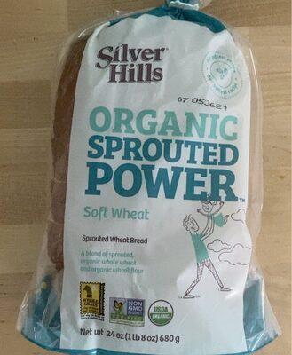 Soft Wheat Organic Sprouted Whole Grain Bread, Soft Wheat