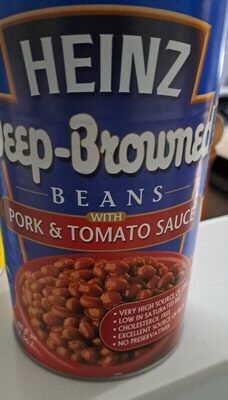 Deep-Browned Beans With Pork & Tomato Sauce, Pork & Tomato Sauce