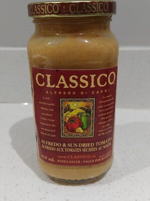 Alfredo & Sun-Dried Tomato Pasta Sauce, Alfredo & Sun-Dried Tomato