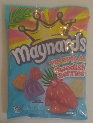Tropical Swedish Berries Candy, Tropical Island, Passion Fruit, Pina Colada, Beachy Punch