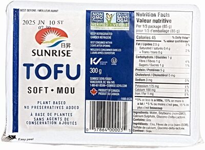 Sunrise, Soft Tofu