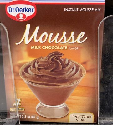 Milk Chocolate Flavor Instant Mousse Mix, Milk Chocolate