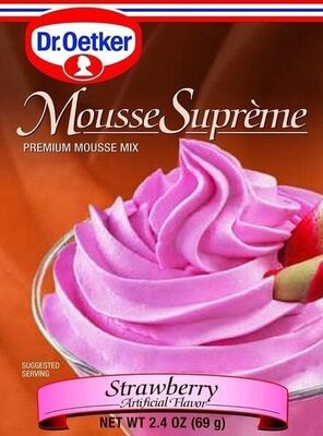 Strawberry Instant Mousse Mix, Strawberry