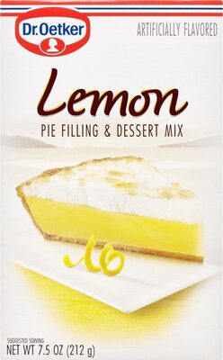 Lemon Pie Filling & Dessert Mix, Lemon