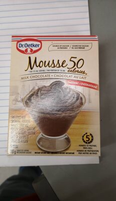 Milk Chocolate Light Mousse Instant Dessert Mix, Milk Chocolate
