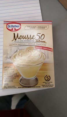 Light Vanilla Mousse Instant Dessert Mix, Vanilla
