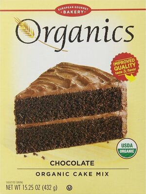European Gourmet Bakery, Organic Cake Mix