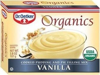Vanilla Organic Cooked Pudding & Pie Filling Mix, Vanilla