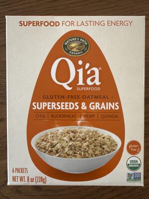 Superfood Gluten-Free Oatmeal, Superseeds & Grains 
