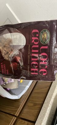 Premium Organic Granola, Dark Chocolate & Red Berries