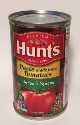 Hunt's, Tomato Paste, Herbs And Spices, Hunt's, Tomato Paste, Herbs And Spices