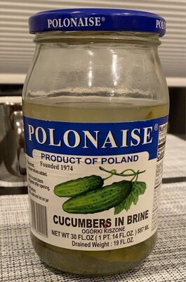 Cucumbers In Brine