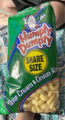 Sour Cream & Onion Rings Flavored Corn Snack