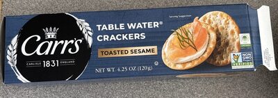 Carr's Crackers Sesame 4.25oz