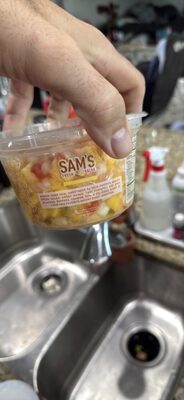Fresh Mango Pineapple Salsa, Mango; Pineapple