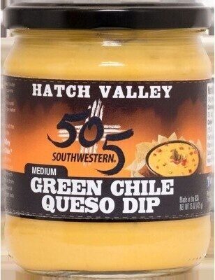 505 Southwestern, Queso Dip, Medium Green Chile