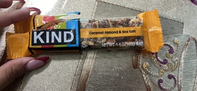 Caramel Almond & Sea Salt Bar, Caramel Almond & Sea Salt