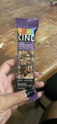 Salted Caramel Dark Chocolate Nut Bar, Salted Caramel Dark Chocolate Nut