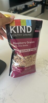 Raspberry With Chia Seeds Healthy Grains Granola, Raspberry With Chia Seeds