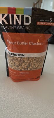 Peanut Butter Healthy Grains Clusters Granola, Peanut Butter