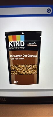 Cinnamon Oat With Flax Seeds Granola, Cinnamon Oat