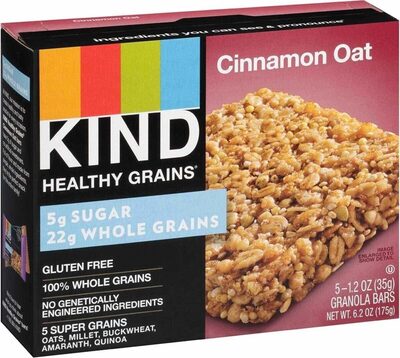 Cinnamon Oat Granola Bars, Cinnamon Oat