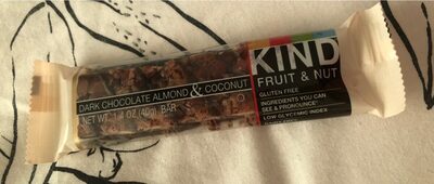 Dark Chocolate Almond & Coconut Bar