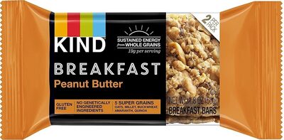 Peanut Butter Breakfast Bars, Peanut Butter