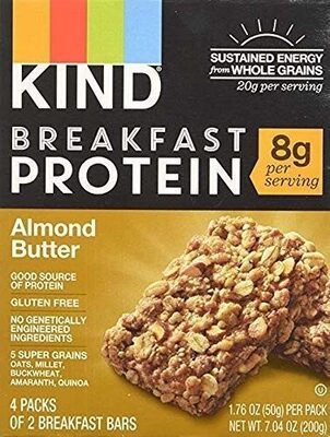 Almond Butter Breakfast Protein Bars, Almond Butter