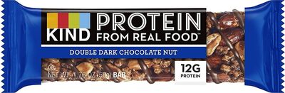 Protein Bar, Double Dark Chocolate Nut