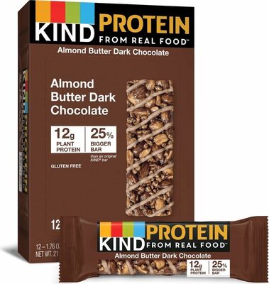 Almond Butter Dark Chocolate Bars, Almond; Butter; Dark Chocolate