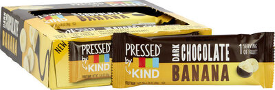 Banana Dark Chocolate Fruit Bar, Banana Dark Chocolate