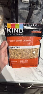 Peanut Butter Healthy Grains Granola Clusters, Peanut Butter