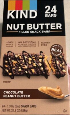 Chocolate Peanut Butter Filled Snack Bars, Chocolate Peanut Butter