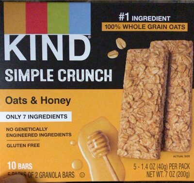 Oats & Honey Granola Bars, Oats & Honey
