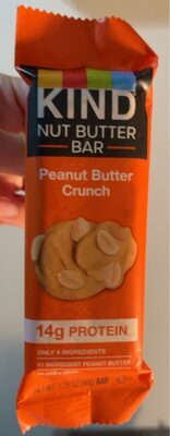 Peanut Butter Crunch Nut Butter Bar, Peanut Butter