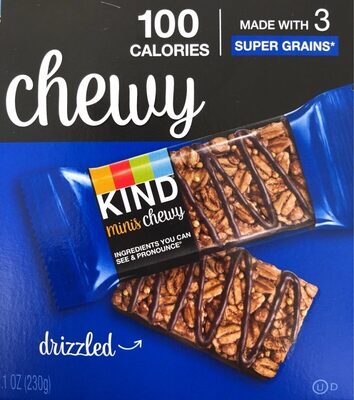 Dark Chocolate Chewy Minis Bars, Dark Chocolate